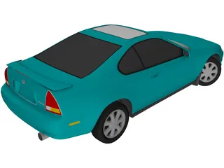 Honda Prelude (1993) 3D Model