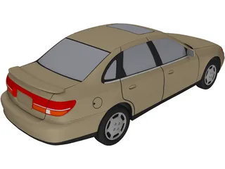 Saturn LS (2000) 3D Model