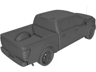 Ford F-150 (2021) 3D Model