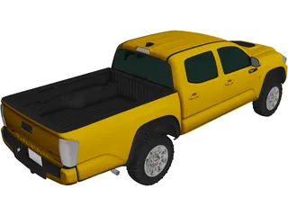 Toyota Tacoma Double Cab  (2017) 3D Model