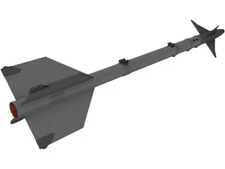 AIM-9L 3D Model