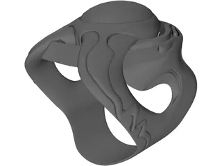 Silver Ring 3D Model
