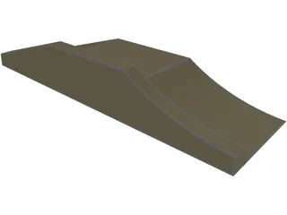 Ramp for Skeating 3D Model