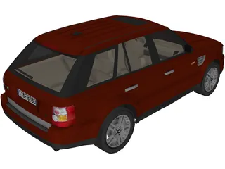 Range Rover Sport 3D Model