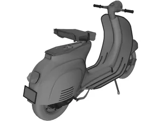 Scooter Vespa 3D Model