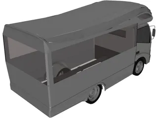 Camper Van 3D Model