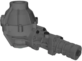 Transfer Gear Box 3D Model