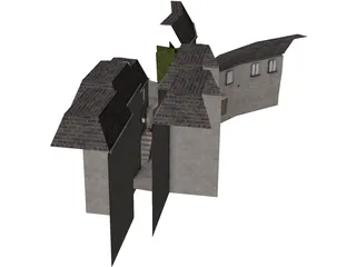 Village 3D Model