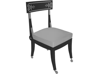 Retro Chair 3D Model