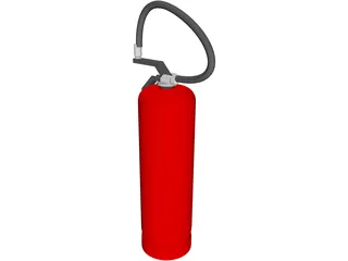 Fire Extinguisher 3D Model