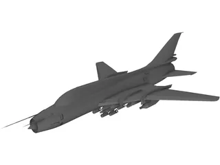 Sukhoi Su-17 Fitter 3D Model
