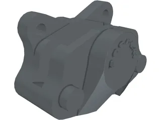 Brake Caliper Wilwood 3D Model