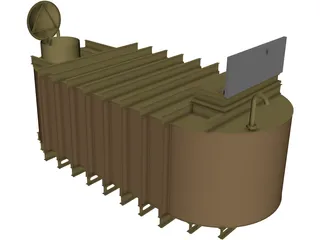 Below-Grade Control Vault 3D Model