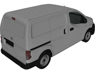 Nissan NV200 (2010) 3D Model