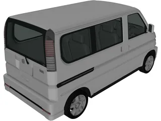 Honda Vamos (2012) 3D Model