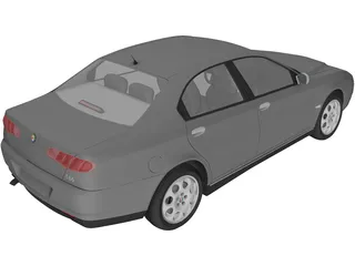 Alfa Romeo 166 (1998) 3D Model