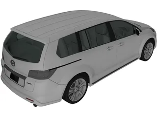 Mazda MPV (2010) 3D Model