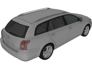 Toyota Avensis Wagon (2006) 3D Model