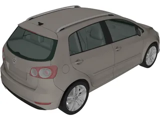 Volkswagen Golf Plus (2011) 3D Model