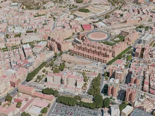 Almeria City, Spain (2020) 3D Model