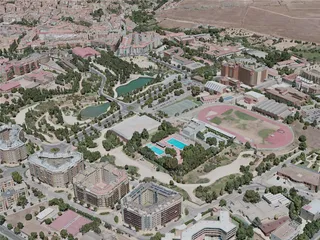 Caceres City, Spain (2020) 3D Model