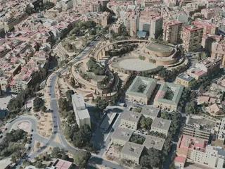 Huelva City, Spain (2020) 3D Model