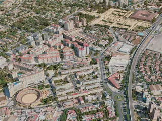 Jerez de la Frontera City, Spain (2020) 3D Model