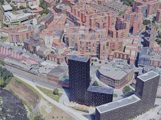 Bilbao City, Spain (2021) 3D Model