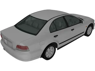 Mitsubishi Galant (1996) 3D Model