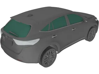 Toyota Harrier (2013) 3D Model