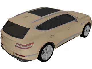 Genesis GV80 (2020) 3D Model