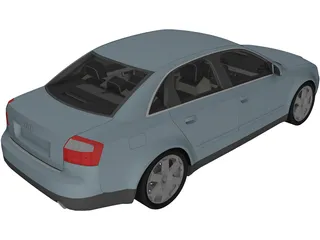 Audi A4 (2002) 3D Model