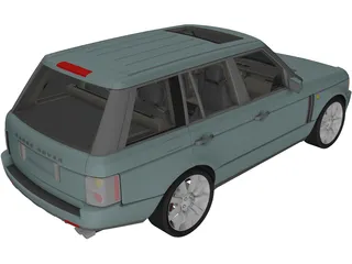 Range Rover Vogue (2004) 3D Model