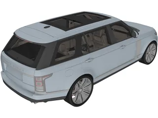 Range Rover Vogue (2013) 3D Model