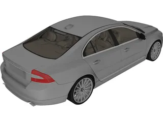 Volvo S80 (2007) 3D Model