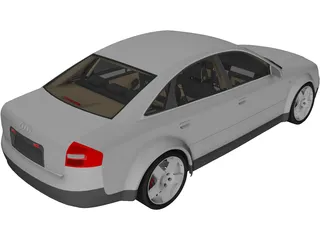 Audi A6 (1998) 3D Model