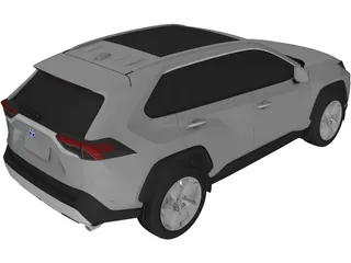 Toyota RAV4 Hybrid (2021) 3D Model