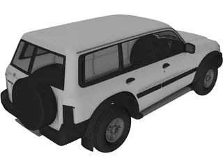 Nissan Patrol (2003) 3D Model