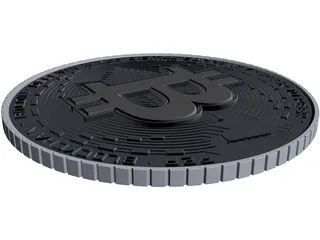 Bitcoin 3D Model