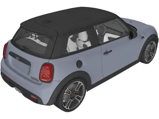 Mini Cooper S JCW (2019) 3D Model