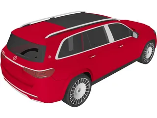 Mercedes-Maybach GLS 600 (2020) 3D Model