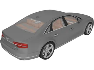 Audi A8 (2015) 3D Model