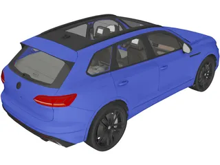 Volkswagen Touareg (2020) 3D Model