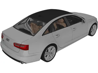 Audi A6 (2012) 3D Model