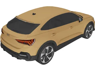 Audi Q3 Sportback (2021) 3D Model