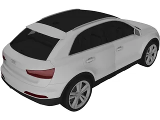 Audi Q3 (2015) 3D Model