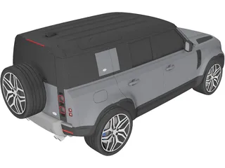 Land Rover Defender (2020) 3D Model