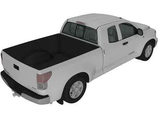 Toyota Tundra Double Cab (2011) 3D Model