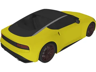 Nissan Z Proto (2021) 3D Model