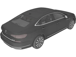 Volkswagen Passat 380 TSI (2021) 3D Model